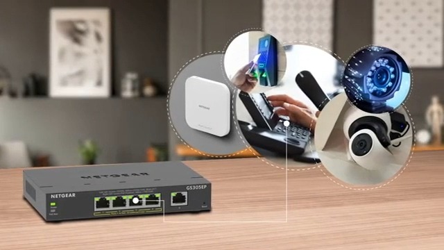 Amazon.com: NETGEAR GS308EP 8-Port Managed 𝐏𝐨𝐄+ Switch | 62W