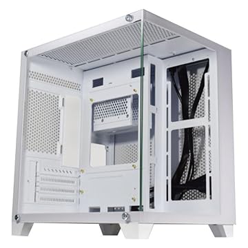 Gabinete Gamer K-Mex SpaceAqua II - Lateral e Frontal em Vidro Temperado - USB 3.2 - mATX - Branco