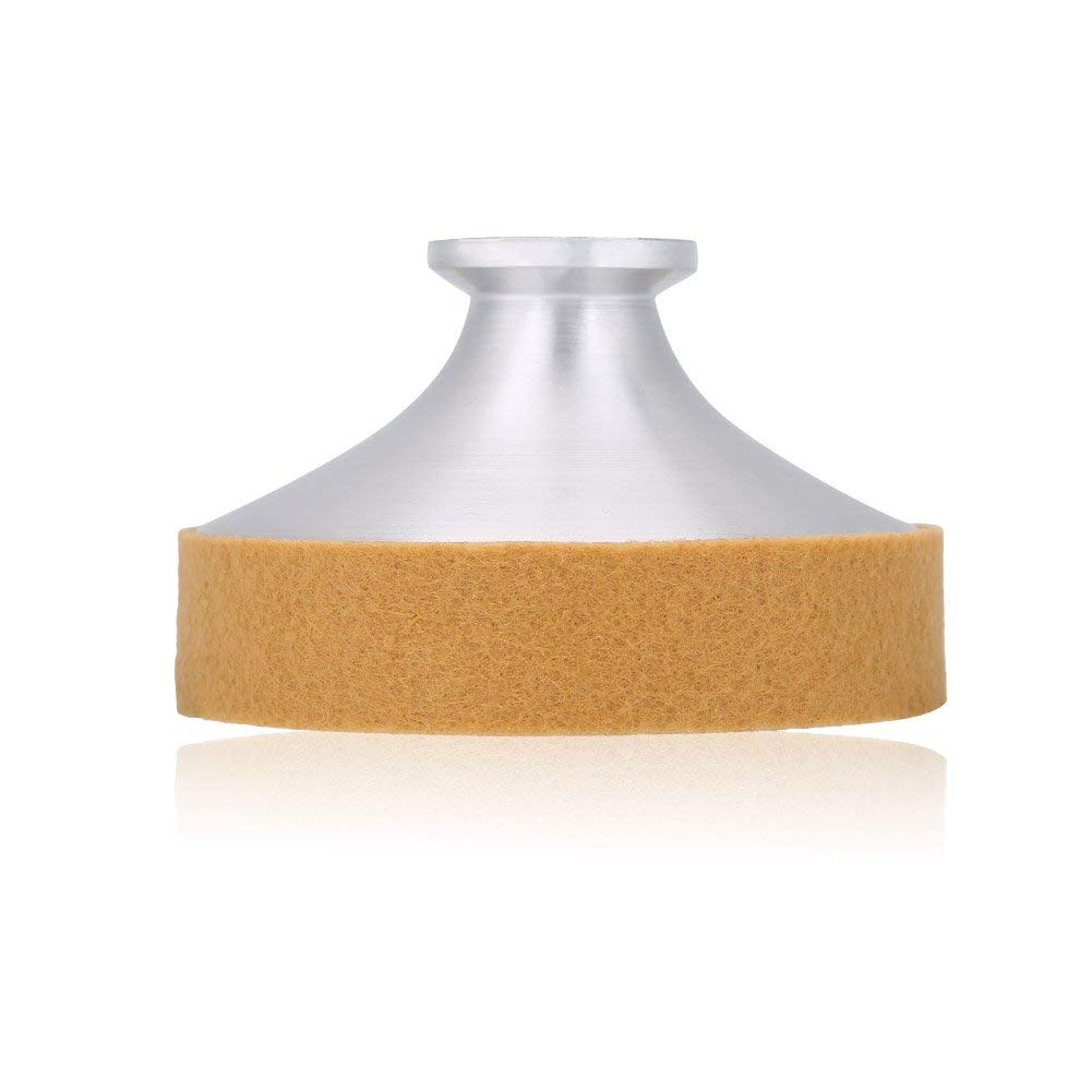 Bnineteenteam Silver Tenor Sax Mute, Noise Reducing Saxophone Mute For Practice And Performance, Aluminum Alloy Instrument Accessory For Tenor Saxophonist