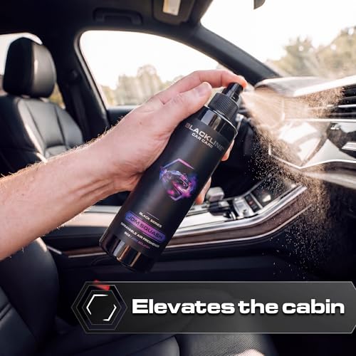 Image of Blackline Car Care - JDM Squash Car Air Freshener Spray, Premium Odor Eliminator for Cars, Trucks, RVs, SUV, or Home Use - 8 fl OZ - Air Freshener - JDM Squash Spray