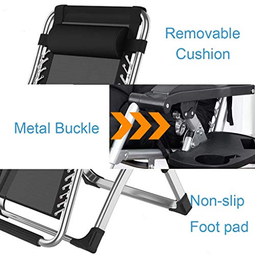 Fauteuil inclinable multiposition avec structure pliable de plage