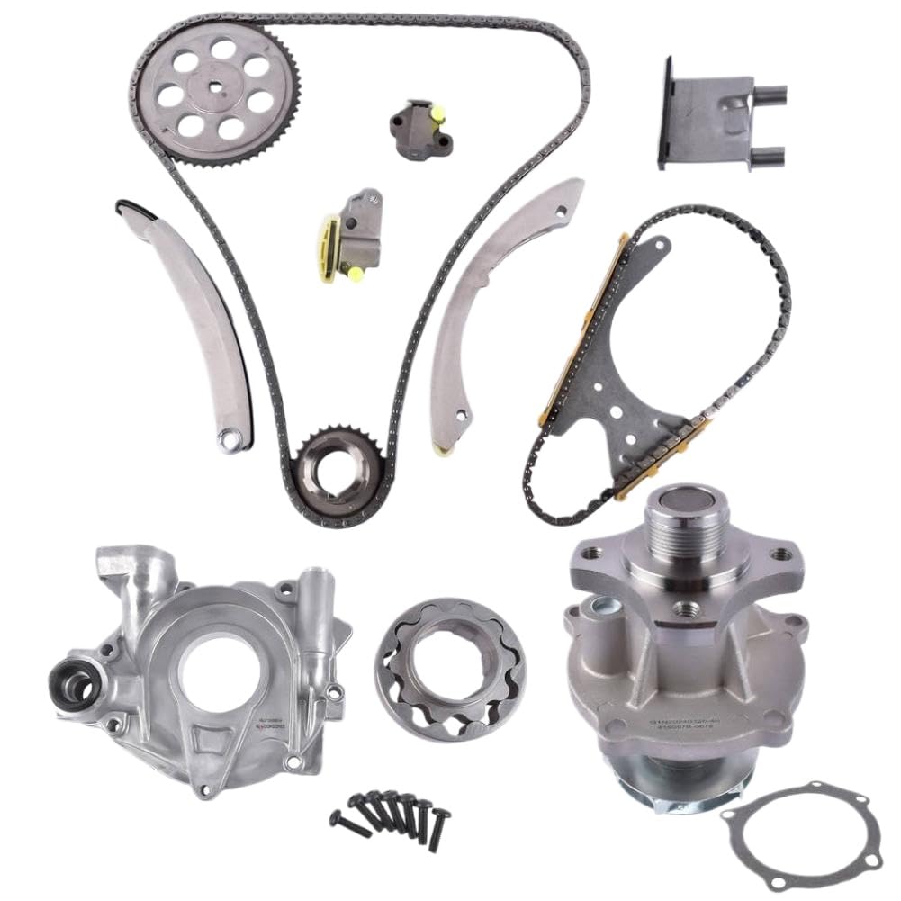 Kit catena distribuzione con pompa acqua e olio compatibile con Colorado Canyon e H3