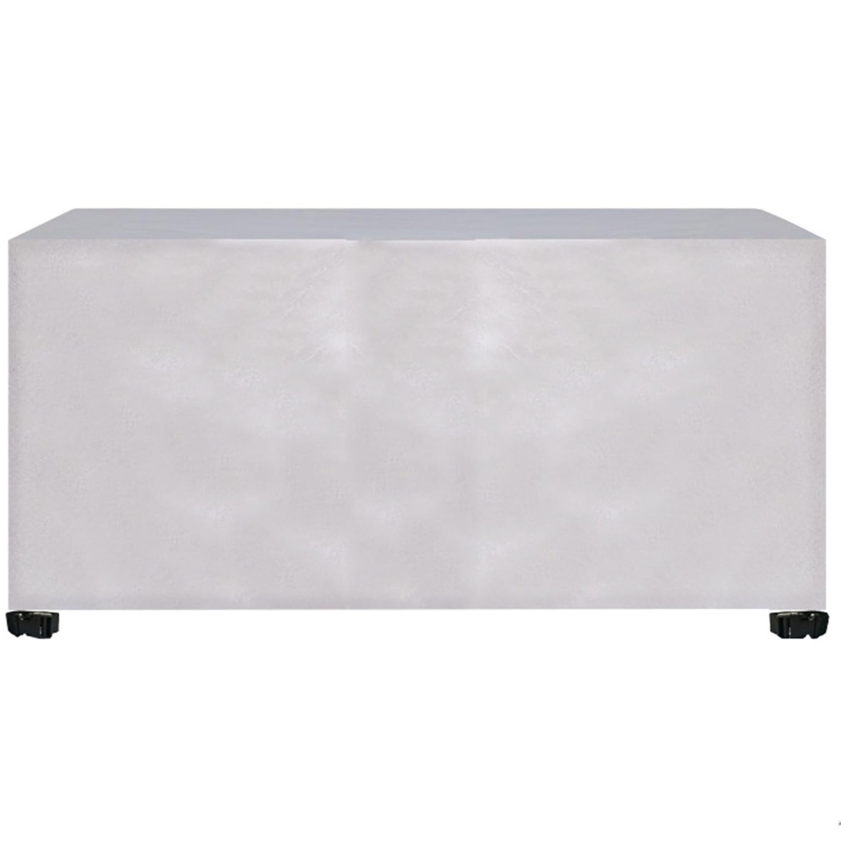 Copertura Tavolo Esterno Telo 220 x 260 x 220 cm Resistente, Impermeabile, Anti-UV, Antineve, Telo Copritavolo da Esterno, per Patio, Esterni, Tavolo, Avorio