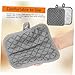 HOLIDYOYO Heat Resistant Oven Mitts and Pot Holders Set Silicone Baking Gloves Non-Slip Grip for Cooking Grilling and Baking Kitchen Tools for Home Chefs