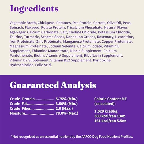Halo Holistic Wet Dog Food, Plant-Based Recipe, Superfoods, 5.5 oz, 12-Pack - image 6