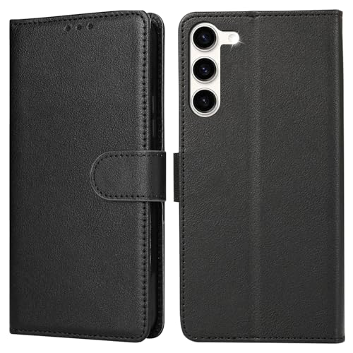 Keteen Handyhülle für Samsung Galaxy S23 5G Hülle Premium Leder Klappbar Flip Wallet Case Tasche Standfunktion Kartenfac...