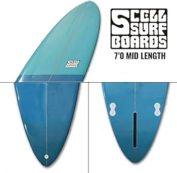 Amazon | SCELL セル ミッドレングス 7'0 レトロ オルタナティブ