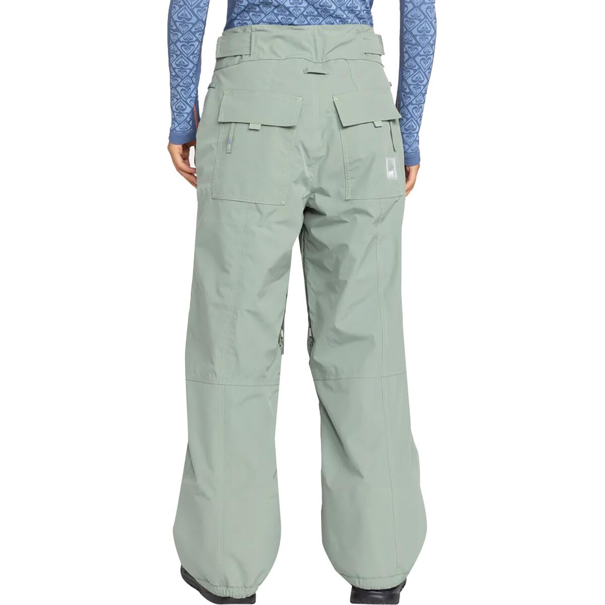 Roxy - Womens Chloe Kim Pant, Color Lily Pad, Size: X-Small