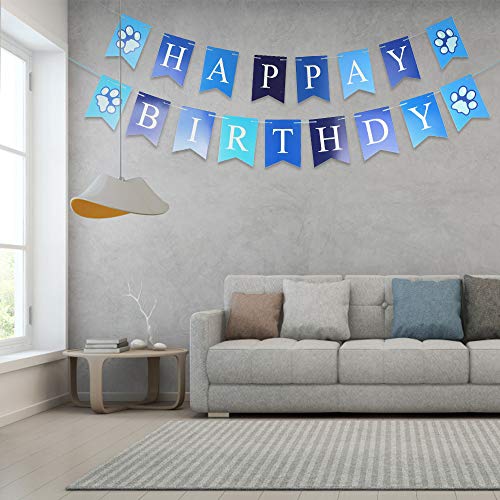 WOVTE Dog Birthday Bandana Hat Banner Set,Dog Happy Birthday Adorable Hat Banner Cute Neckerchief Ties for Boys and Girls, Party Accessories, Birthday Decorations - Image 8