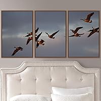3 Piece Framed Canvas Wall Art Birds Canvas Prints Home Artwork Decoration for Living Room,Bedroom - 16