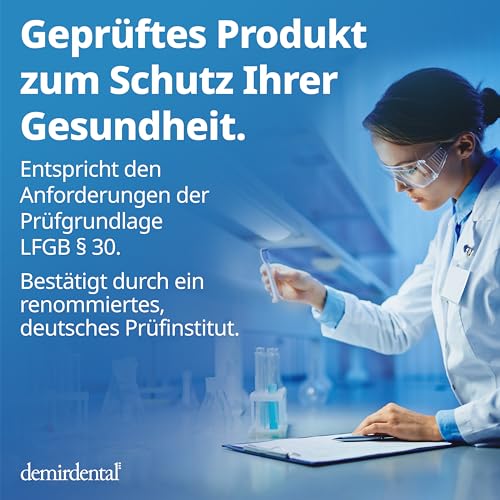 8er demirdental Aufsätze passend für Philips Sonicare Ersatzbürsten ProResults Medium Bürstenköpfe, für täglich präzise Zahnreinigung, HX6018 – Bild 7
