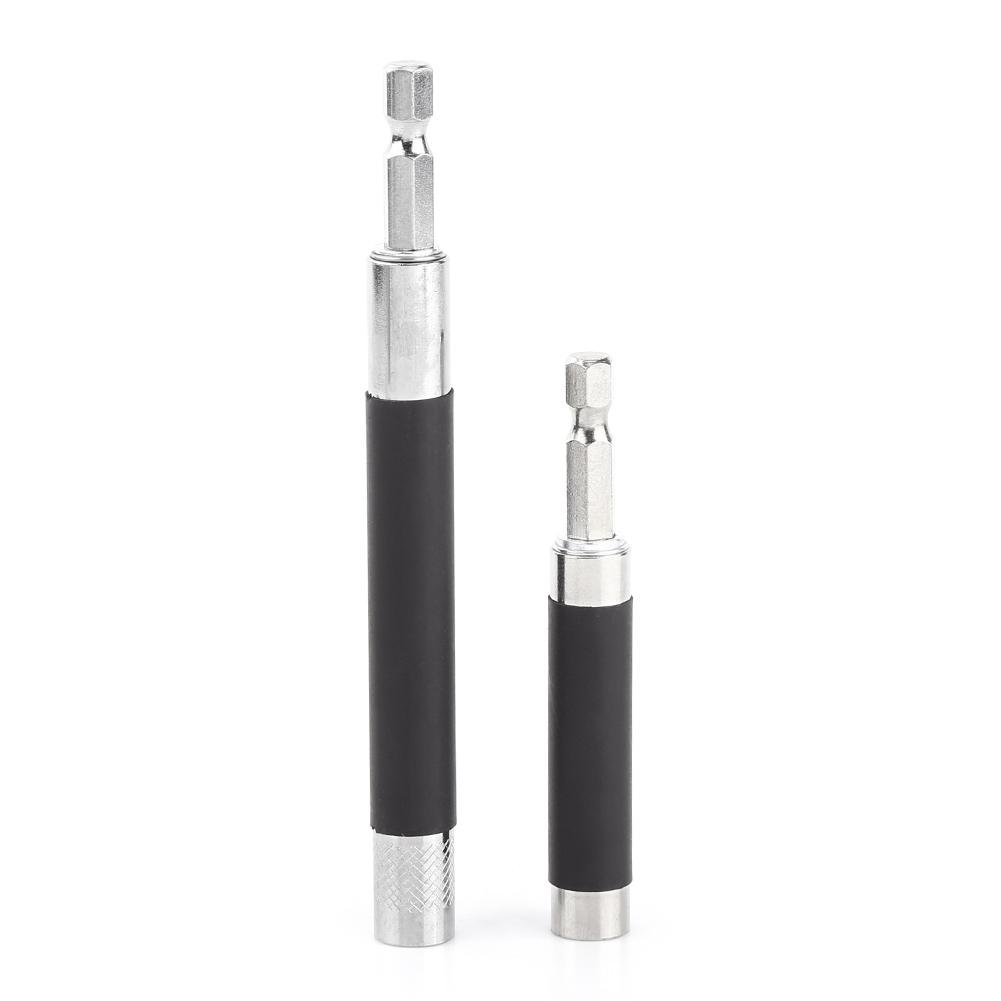 Porte-Embouts Magnétique Pour Visseuse - 2 Pièces - Tige Hex 1/4" - Extensible Et Résistant