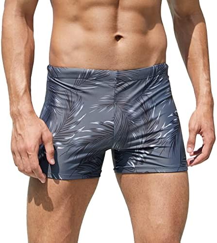 Arcweg Badehose Herren Eng Kurz Badeshorts mit Tunnelzug Schwimmhose Peinlichkeit Vermeidendes Pad Wassersport Kurze Hose UV Schutz Jungen Schwimmwear