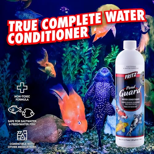 Condicionador de água Fritz Aquatics Pond GuardFritz Aquatics 16-Ounce 22016