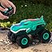 Hot Wheels Monster Trucks Mega-Wrex Battery-Powered RC Truck with All-Terrain Tires