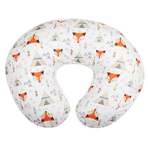 Org Store New Premium Bohemian Fox Design Nursing Pillow Cover | Infant Pillow Slipcover for Breastfeeding Moms