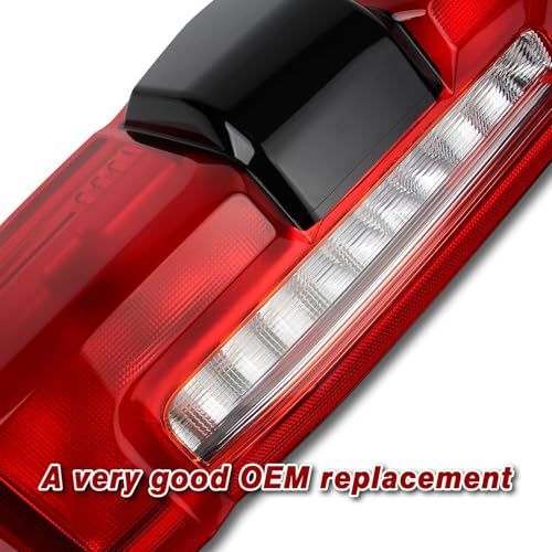 Image of Tail lights Fit for 2023-2025 Ford F250 F350 Super Duty | w /Blind Spot Halogen Rear Light Taillight Rear Brake Lamp Signal PC3Z13405B FO2800294(W /Blind Spot, Left Driver Side)