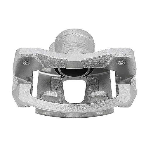 Image of Detroit Axle - 2 Front Brake Calipers for Chevrolet Aveo Optra Spark EV | Pontiac G3 Wave Suzuki Forenza Reno Brake Calipers w /Brackets Replacement