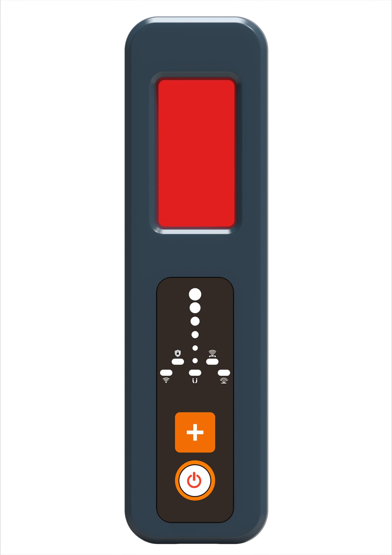 SynWave Hidden Camera Detector for Travel – Portable RF Signal & GPS Tracker Scanner with Magnetic Field & Infrared Lens Detection – Anti?Bug Privacy Protection Device(Black)