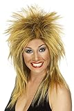 Disponible en solo un tamaño Smiffys Peluca de Diva del Rock, Jengibre 42240 , color/modelo surtido