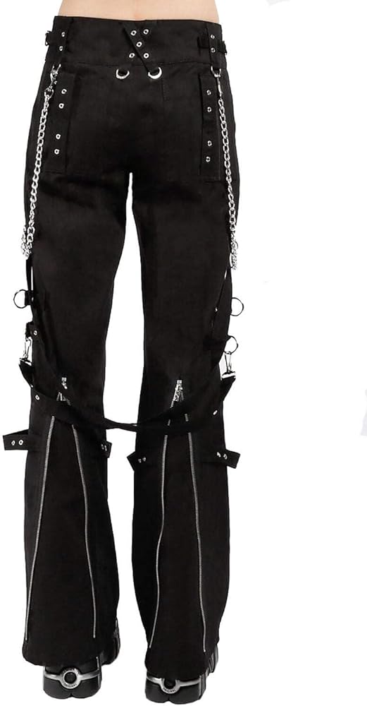 Amazon.com: Tripp NYC Super D-Ring Pants (3/26) Black : Clothing