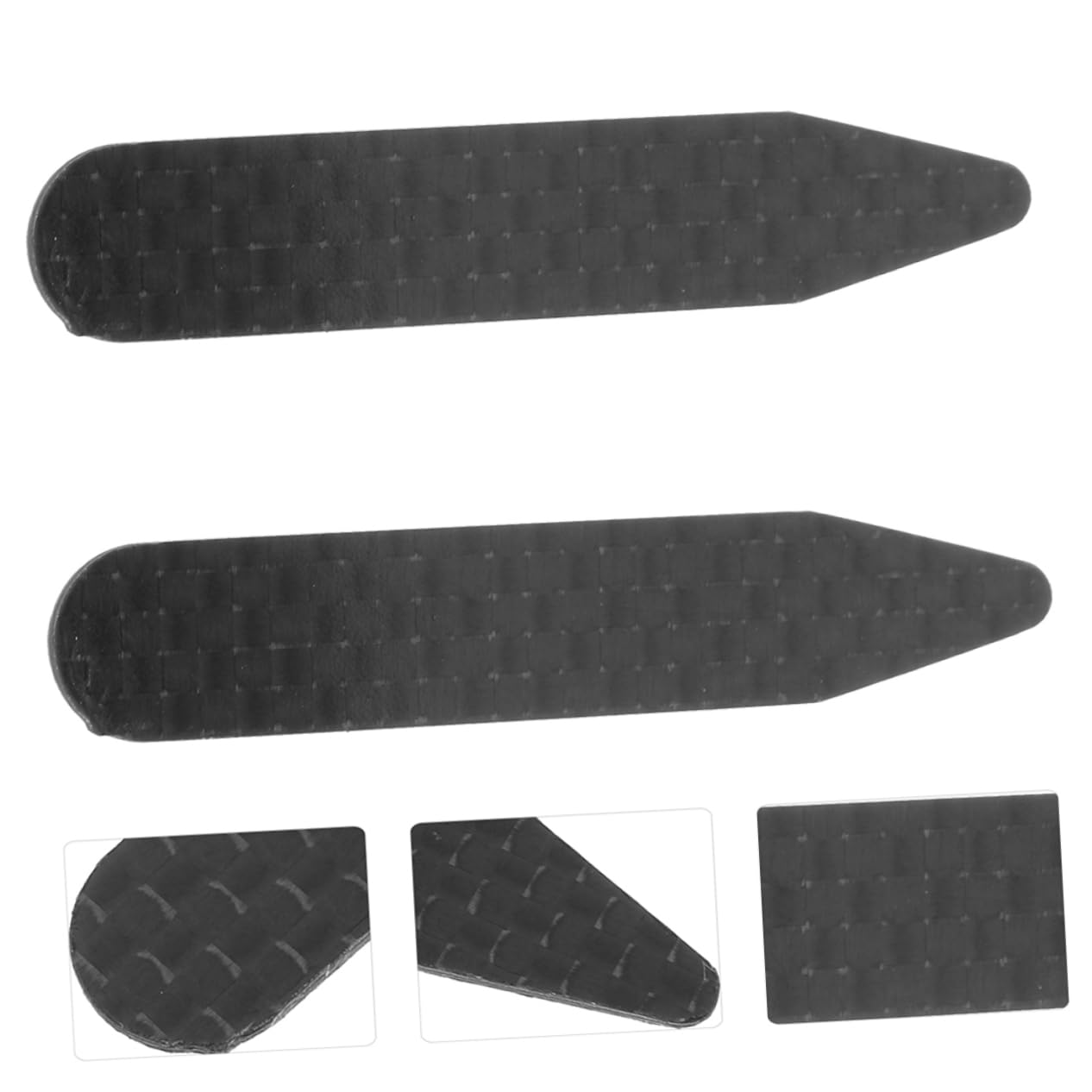 GLSTOY Men's Shirt Collar Stays 2 Pack Metal Collar Stays for Dress Shirts Supports