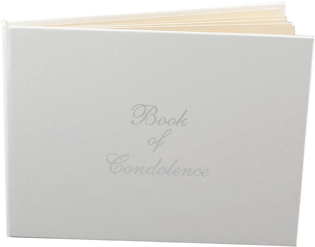 Livre commémoratif de condoléances Oaktree Gifts livre d'or funéraire de deuil