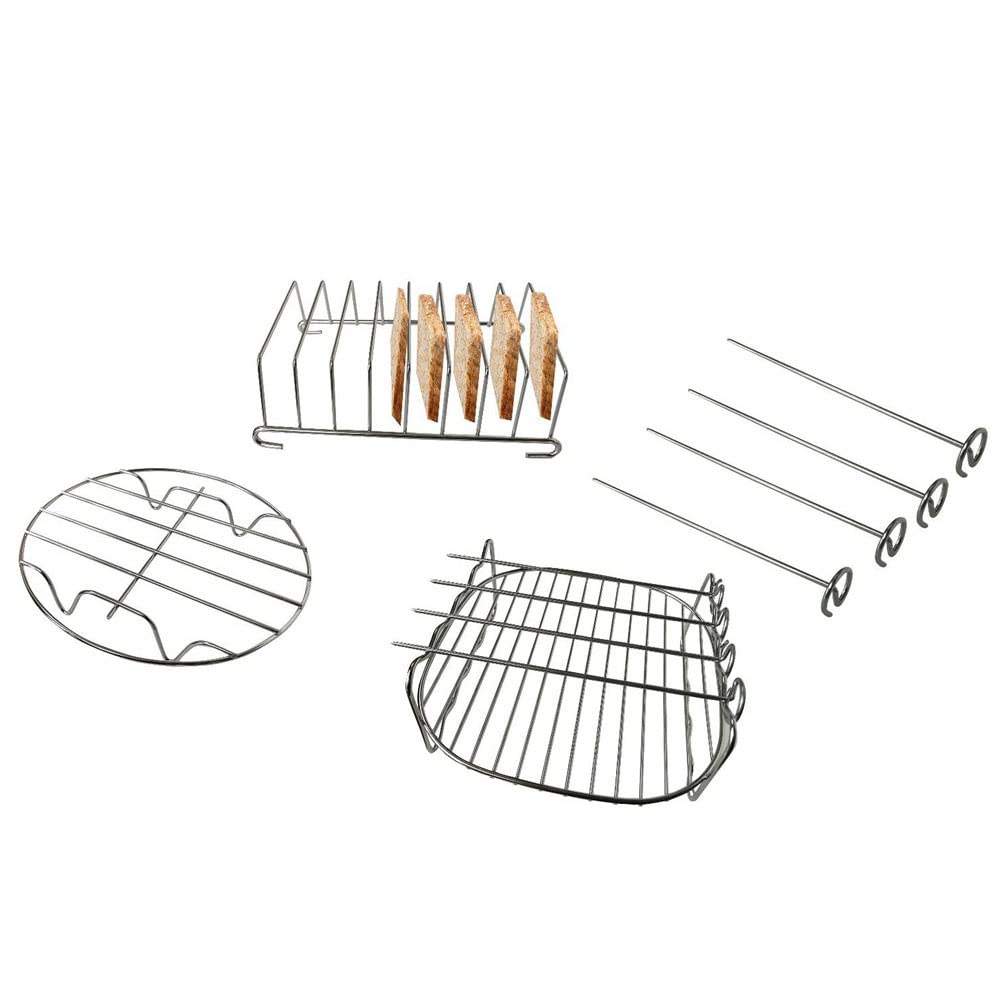 Accessoires friteuse à air chaud de 3 pièces pour repas de famille et barbecues