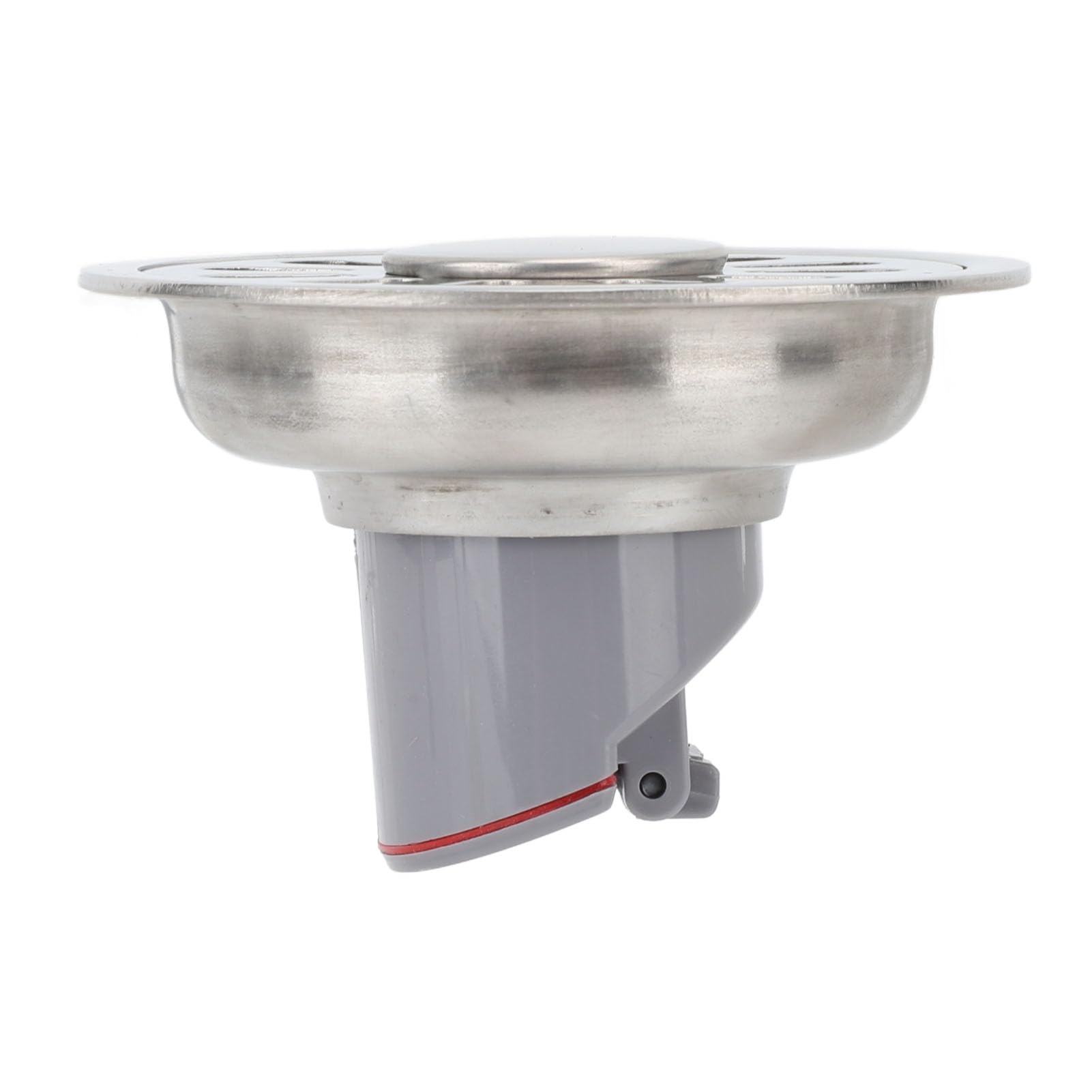 Omabeta Scarico a Pavimento Tondo in Acciaio Inox 304 Antiodore Diametro 9 Cm per Ristrutturazione di Bagno e Balcone