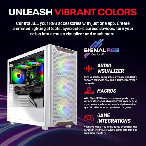 Skytech Chronos Gaming PC Desktop, Ryzen 7 7700X 4.5 GHz (5.4GHz Turbo), NVIDIA RTX 5070 12GB, 1TB NVMe SSD, 32GB DDR5 RAM 5600 RGB, 850W Gold PSU, 360mm ARGB AIO, Wi-Fi, Win 11 - Image 6