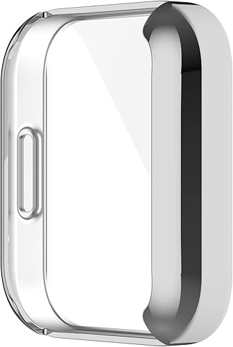Miniatura 5 de Funda compatible con Xiaomi Redmi Watch 2 Lite, resistente a los arañazos, suave y duradero, funda protectora de TPU transparente, marco de