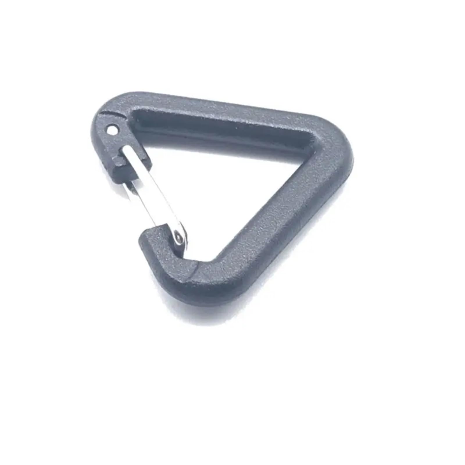 Lot de 300 mousquetons triangulaires en plastique pour camping randonnée porte-clés bouteille crochet outil pour sac en cuir ceinture