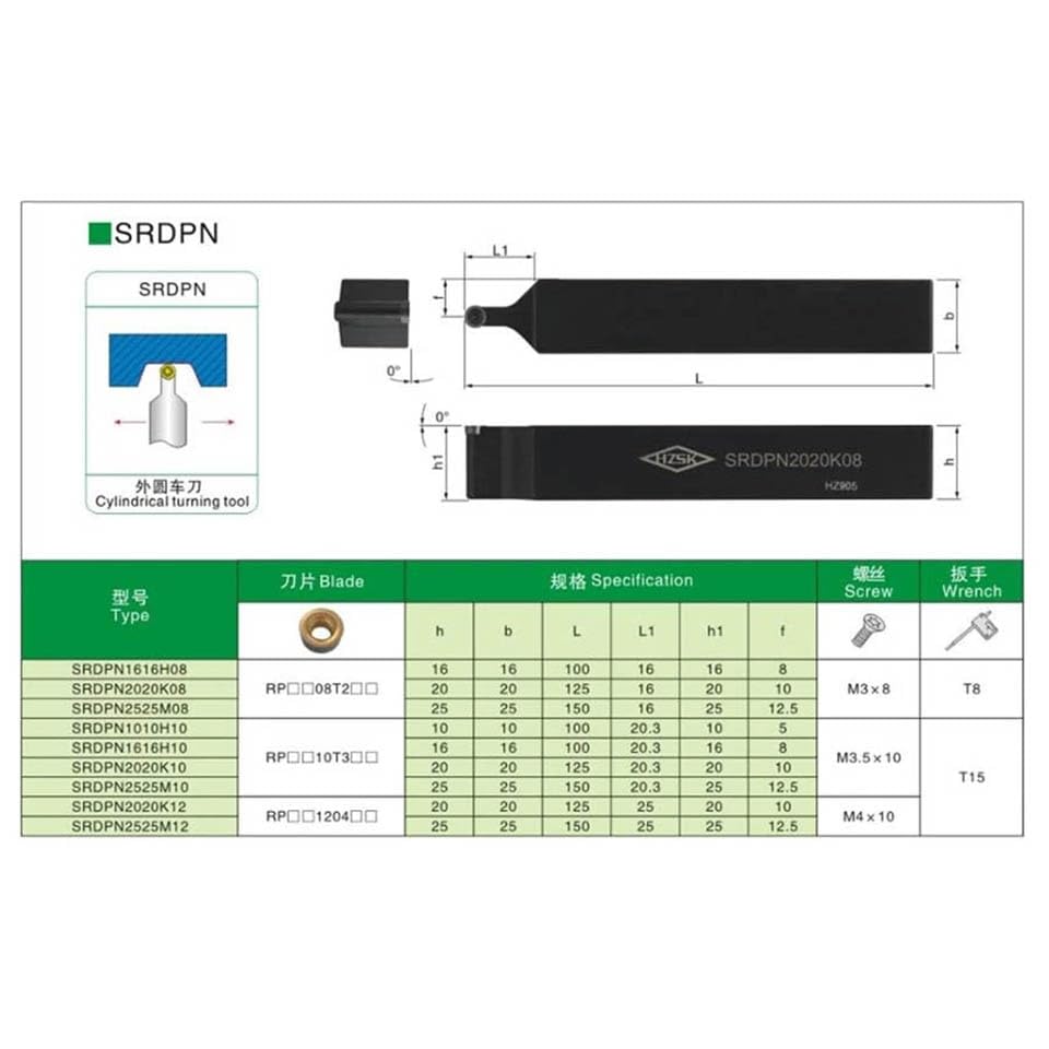Portaherramientas para Torno SRDPN2525M10 miniatura 5