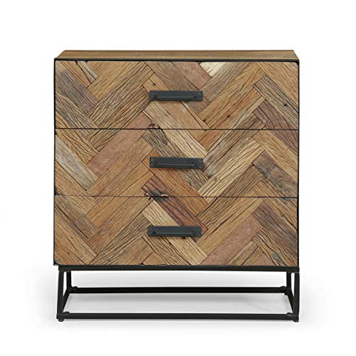 Christopher Knight Home CABINETS, Natural + Black