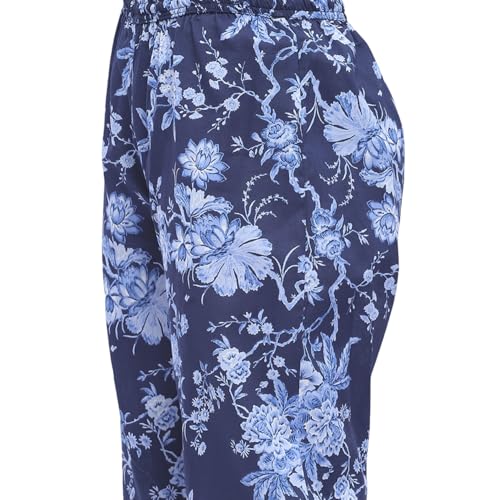 Image of BIBA Women Cotton Gathered Printed Suit Set