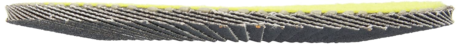 Walter07Q462 QuickStep Metal Finishing Flap Disc Pack of 10 4.5in, Flap Disc