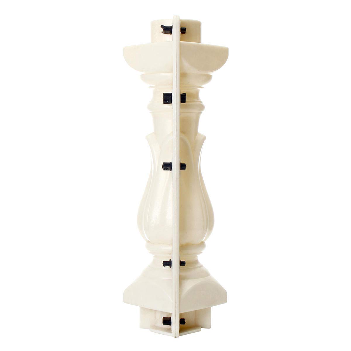 Molde de hormigón con barandilla de columna romana de 40 cm, molde de cemento para manualidades de yeso