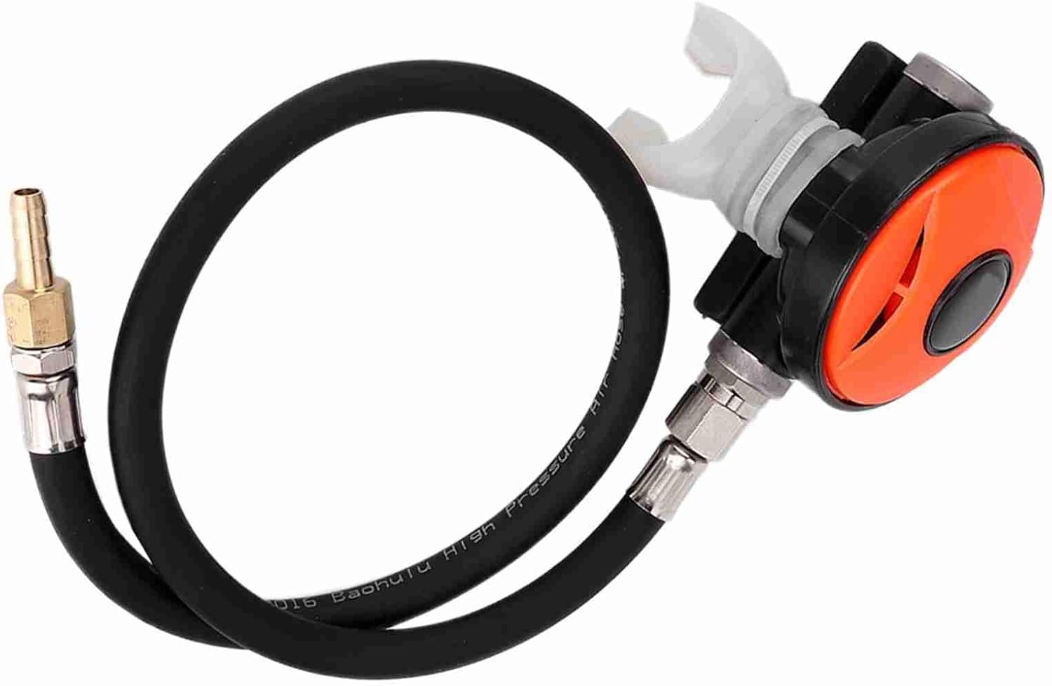 Pilipane Adjustable Two Stage Diving Regulator with Ergonomic Design Rubber Mouthpiece for Scuba Diving, Snorkeling Lightweight, Easy to Use, Essential for Enthusiasts