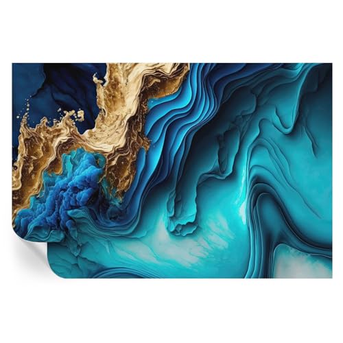 Murales autoadhesivos Ondas de Energía 104x70 cm: revestimiento de pared estampado 2