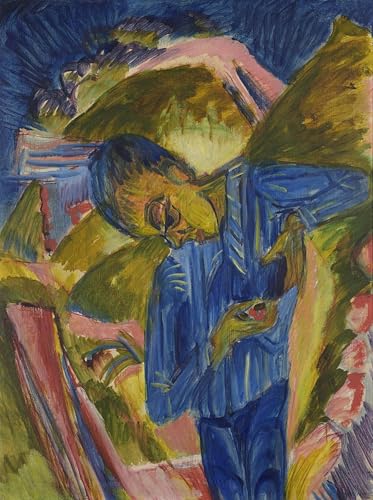 Tableaux Graffiti Art Mural Kirchner pour Personnaliser un Grand Mur Vide de Chambre