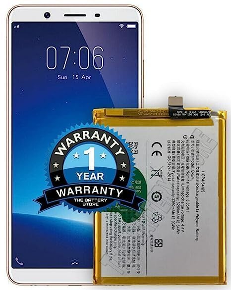 Image of THE BATTERY STORE Original B-E1 Battery for Vivo Y71 /1724 /1801i / Y71i / 1801 /Y73 Battery with 1 Year Warranty**** (Q33)