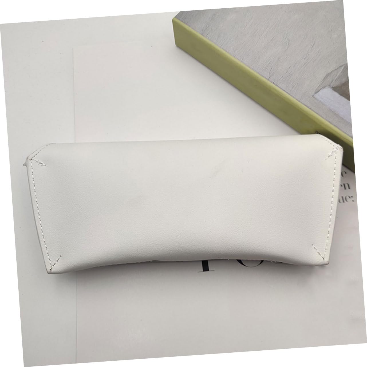 Copertura Protettiva Per Occhiali Gli Occhiali Da Sole Da Sole Custodia Degli Occhiali Da Viaggio Lettura Custodia Per Occhiali Da Sole Carino Borsa Per Occhiali Sottile Pvc Bianca