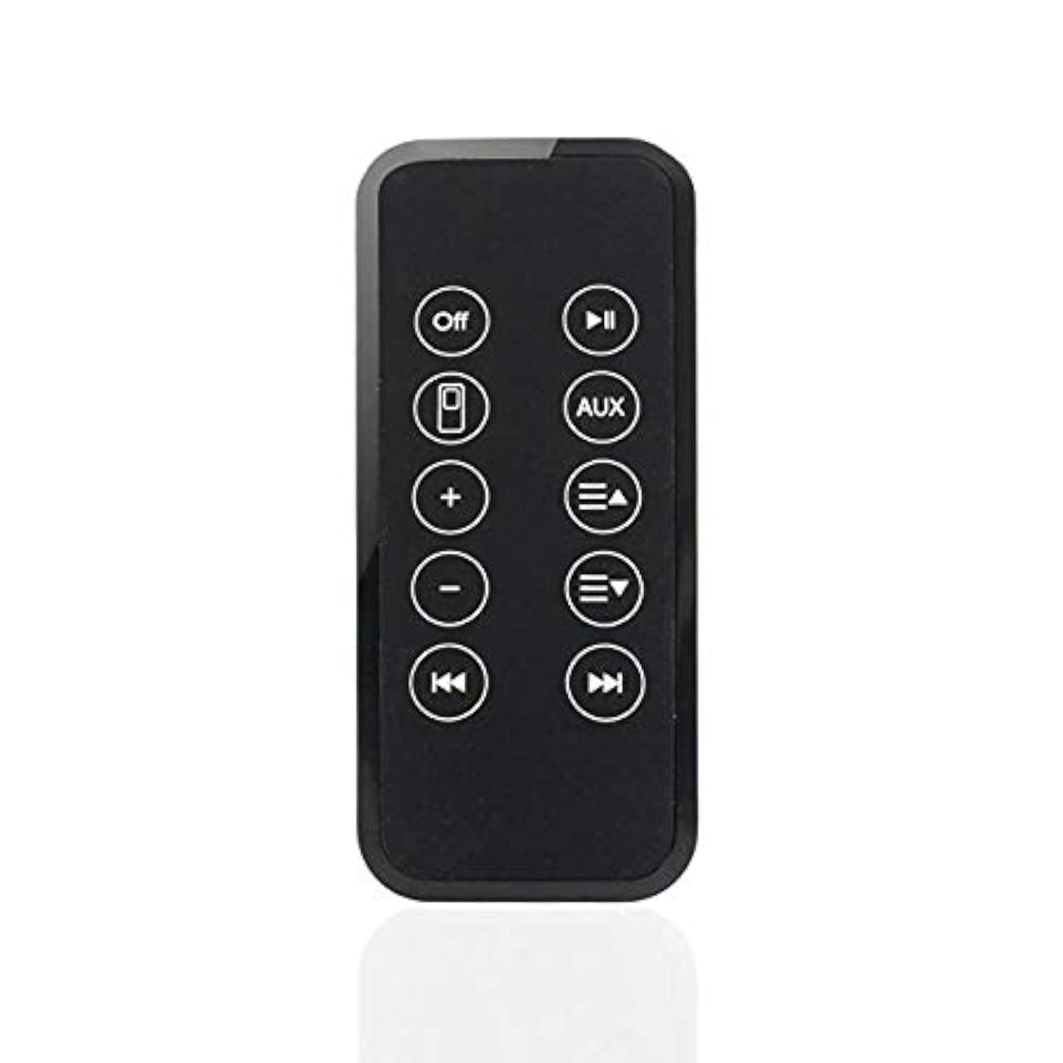 Replacement Remote Compatible with Bose Sounddock Series II III Remote Control with Coin Battery (Black)