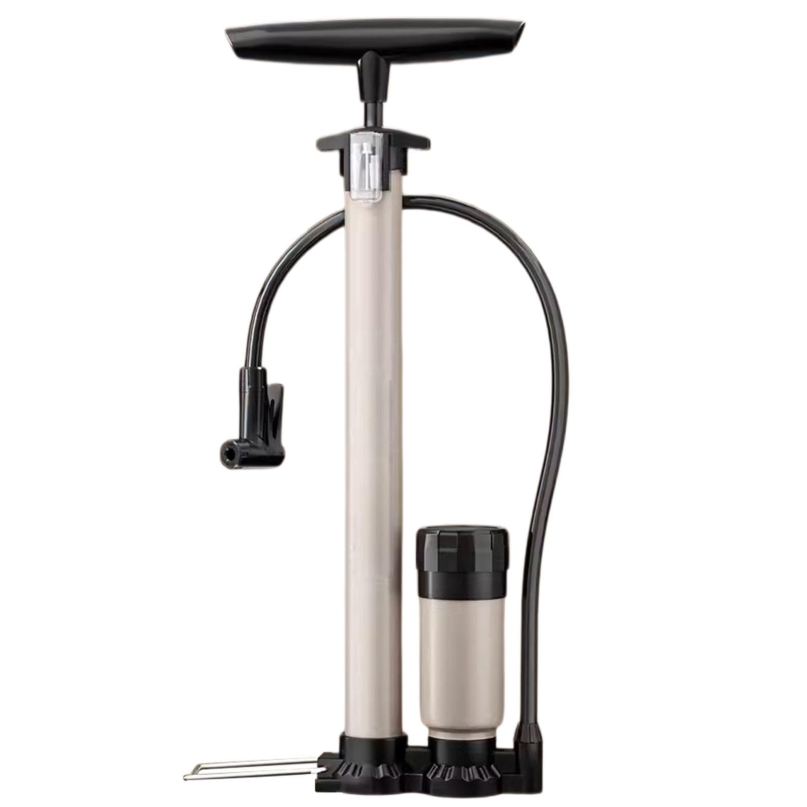 Bomba de Bicicleta con Manómetro - Bomba de Aire para Bicicleta Compatible con Válvulas Schrader y Presta - Bomba de Piso para Neumáticos de Bicicleta de 11 Bar / 160 PSI,B