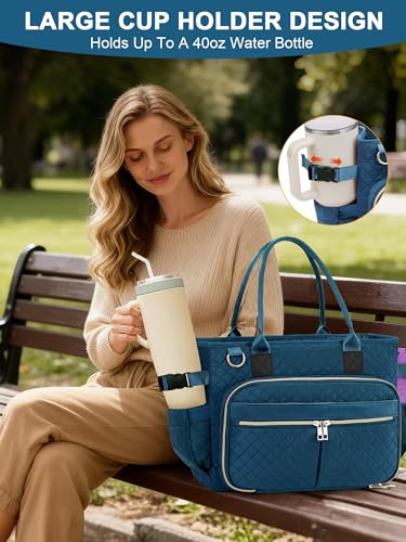 FIORETTO Self-Standing Tote with Zip Closure