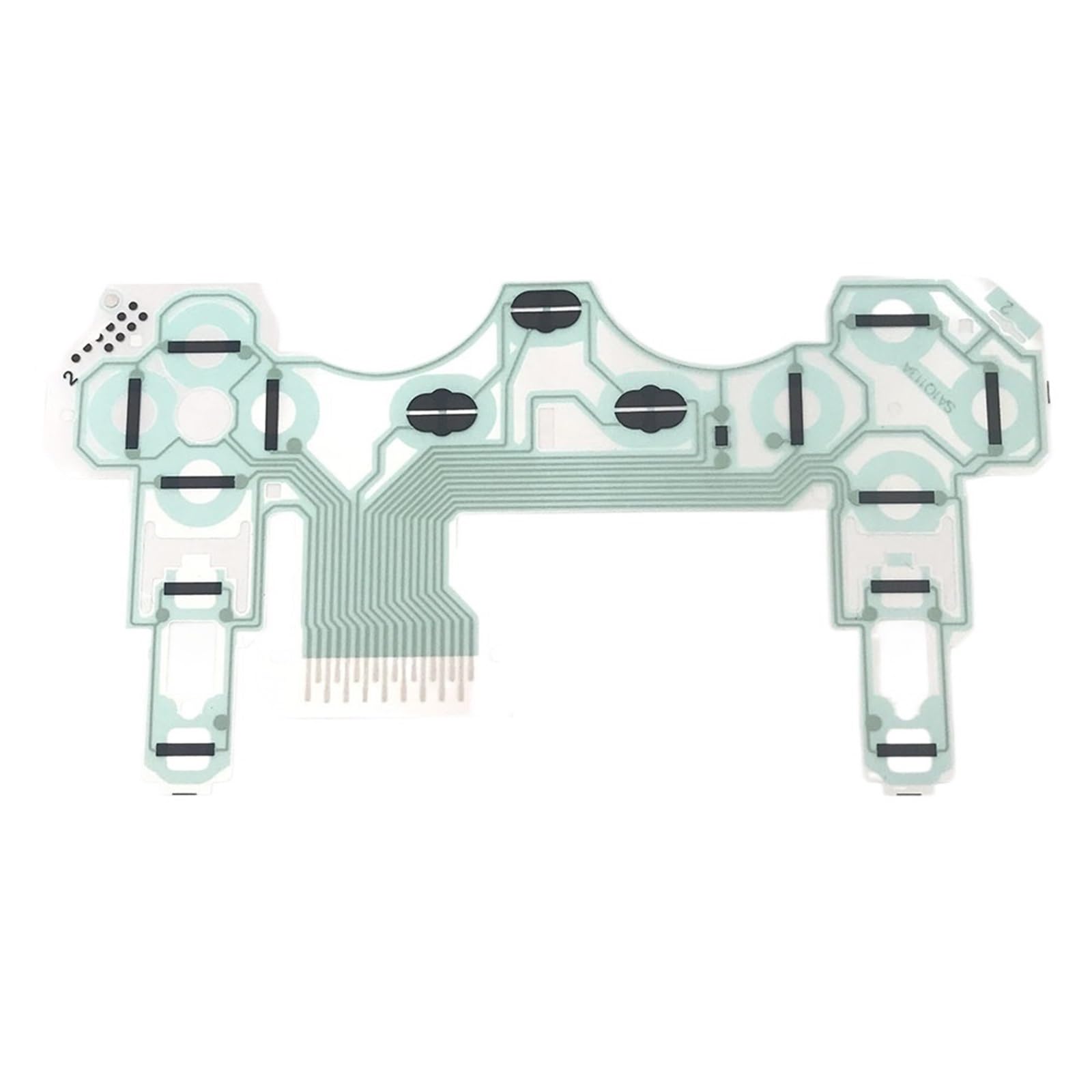 100PCS Vibration Conductive Film Controller Ribbon Circuit Board For PS2 Controller for Dualshock 2 SA1Q113A