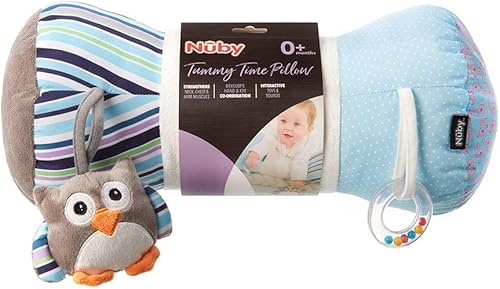 Nuby Almohada boca abajo, 1 unidad (paquete de 1), zorro