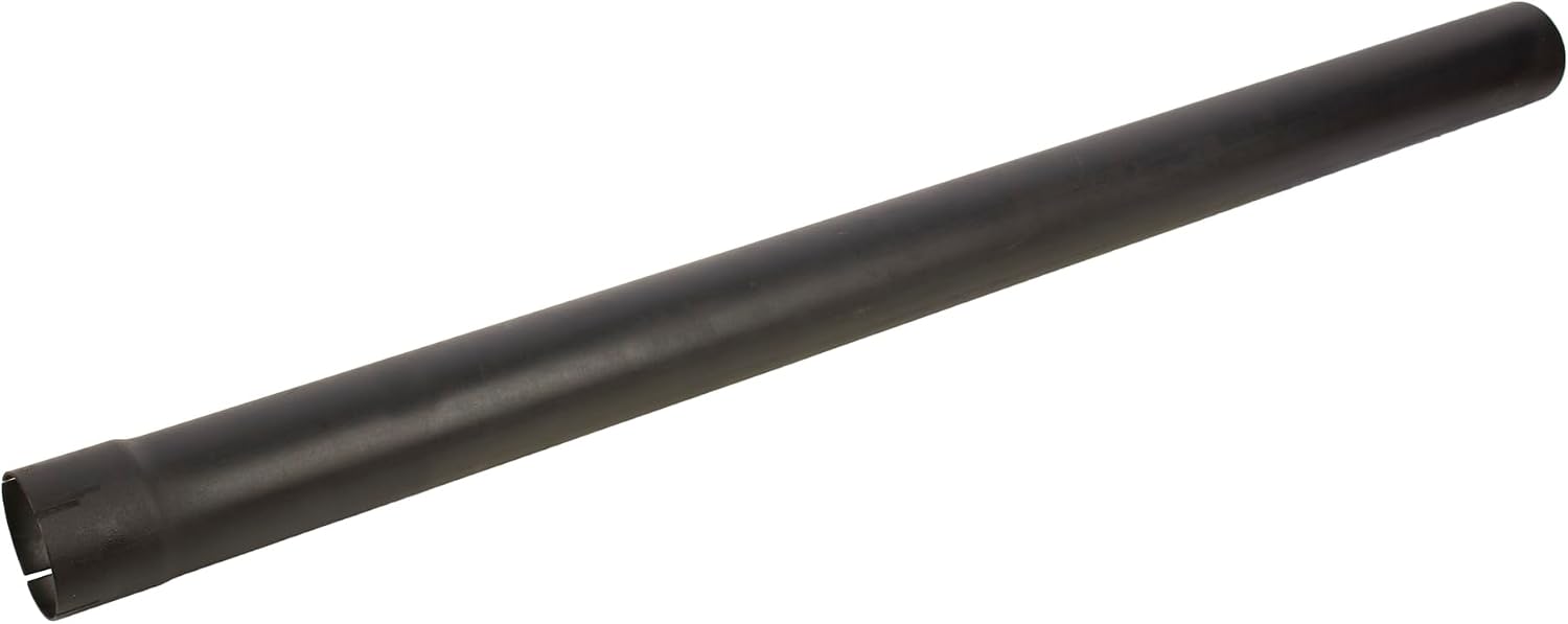 Exhaust Stack Pipe Replacement for Universal 4"" x 60"", Straight Black