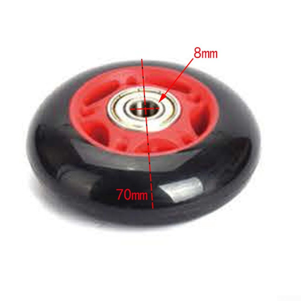 Set di Ruote con Carrello per Tapis Roulant, Sedile per Vogatore, Puleggia per Cyclette, Ruota per Trainer Ellittico, Attrezzatura per Palestra Domestica a Basso Rumore