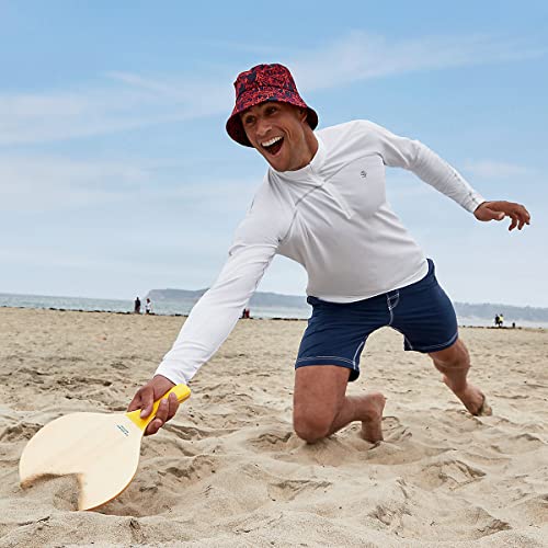 Coolibar Upf 50+ Men's Nocona Zip Rash Guard - Sun Protective (X-Large- White) #TOP4